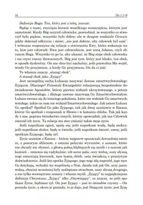 Dzieje Apostolskie. Rozdzał 1-9. Komentarz duchowy. Tom 1