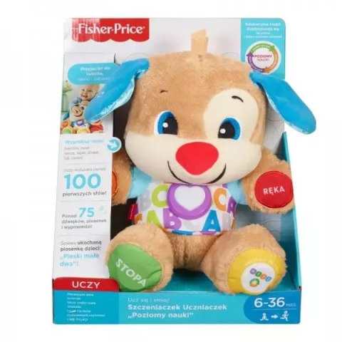 Fisher-Price. Ucz się i śmiej! FPM71 Poziomy nauki. Szczeniaczek Uczniaczek