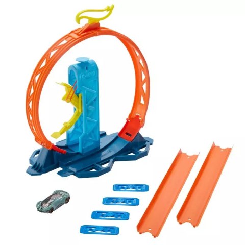 Hot Wheels. GLC90 Track Builder. Zestaw do rozbudowy, pętla