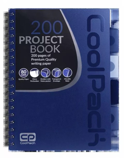 KOŁOBRULION B5 COOLPACK CIEMNONIEBIESKI KOŁOBRULION B5 COOLPACK CIEMNONIEBIESKI