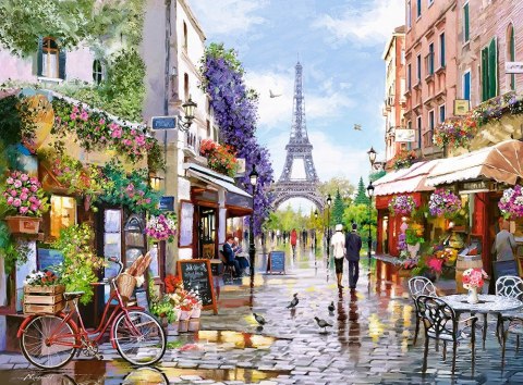 Puzzle 3000 elementów. Fowering Paris Puzzle 3000 elementów. Fowering Paris