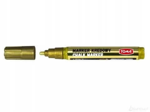 Marker kredowy 4,45 mm, złoty Marker kredowy 4,45 mm, złoty