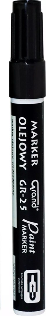 Marker olejowy GR-25 Grand czarny Marker olejowy GR-25 Grand czarny