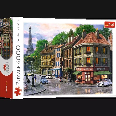 Puzzle 6000 elementów. Uliczka Paryża Puzzle 6000 elementów. Uliczka Paryża
