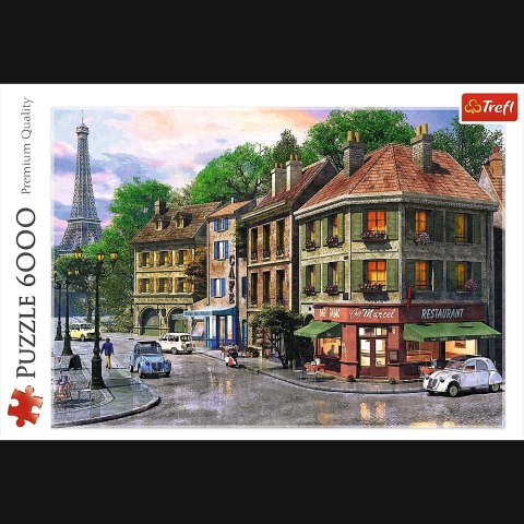 Puzzle 6000 elementów. Uliczka Paryża Puzzle 6000 elementów. Uliczka Paryża