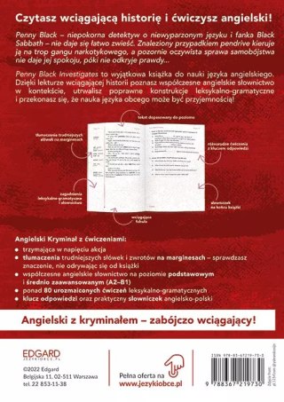 Angielski kryminał z ćwiczeniami Penny Black Investigates