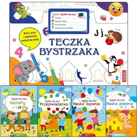 Teczka bystrzaka. Zestaw Szybko się uczę Teczka bystrzaka. Zestaw Szybko się uczę