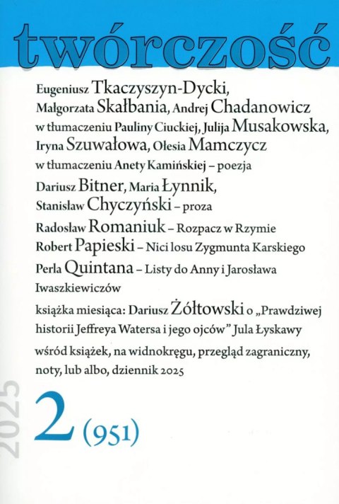 Twórczość 2/2025 Twórczość 2/2025