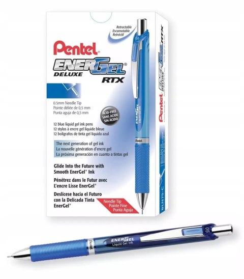Cienkopis kulkowy Pentel Energel BLN75 niebieski