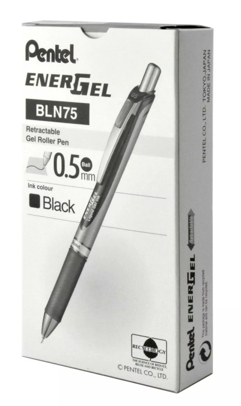 Cienkopis kulkowy Pentel Energel BLN75 niebieski