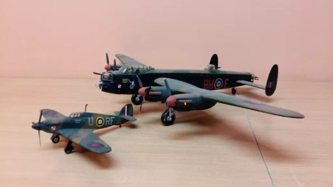 Hawker "Hurricane" Mk.IIc, D-208, 1:72 Hawker "Hurricane" Mk.IIc, D-208, 1:72