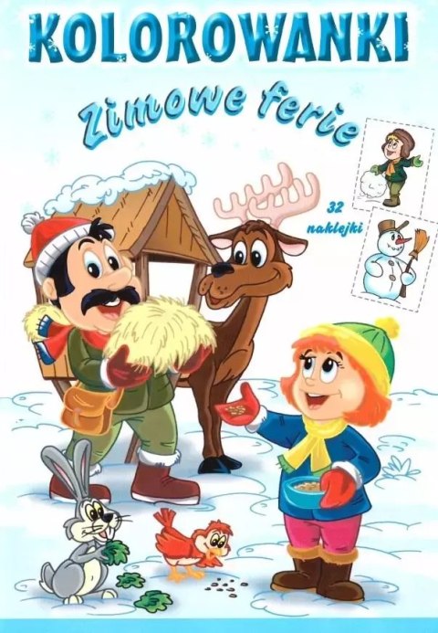 Kolorowanki Zimowe ferie Kolorowanki Zimowe ferie