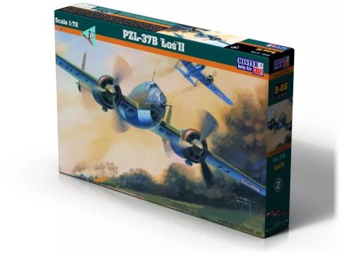 PZL P-37B Łoś II, D-08, 1:72 PZL P-37B Łoś II, D-08, 1:72