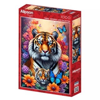 Puzzle 1000 elementów. Matczyna miłość. Tygrysy