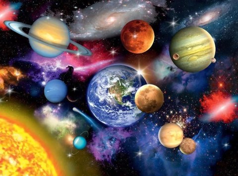 Puzzle XXL 300 elementów. Układ Słoneczny Puzzle XXL 300 elementów. Układ Słoneczny