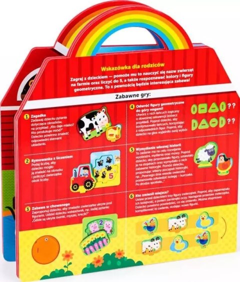 Puzzle dźwiękowe 3D. Wokół nas, farma Puzzle dźwiękowe 3D. Wokół nas, farma