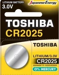 Bateria TOSHIBA CR2025 3V Bateria TOSHIBA CR2025 3V