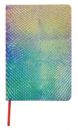 Notes Skóra Węża Srebrny Starpak 453587