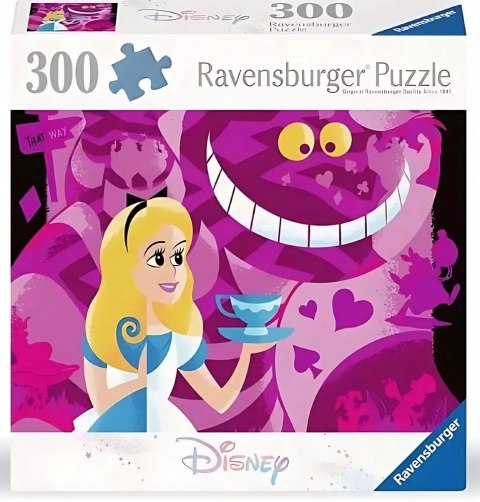 Puzzle RAVENSBURGER Disney Alicja w krainie czarów (300 elementów) Puzzle RAVENSBURGER Disney Alicja w krainie czarów (300 elementów)