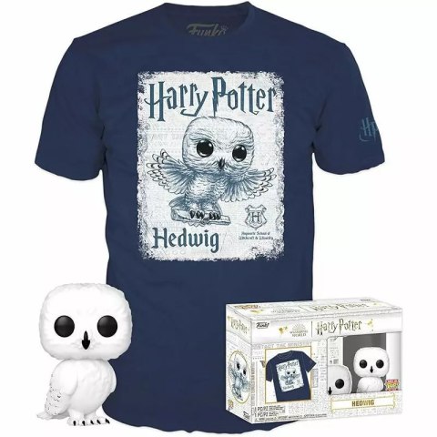 Figurka POP + t-shirt. Harry Potter Hedwida, M Figurka POP + t-shirt. Harry Potter Hedwida, M