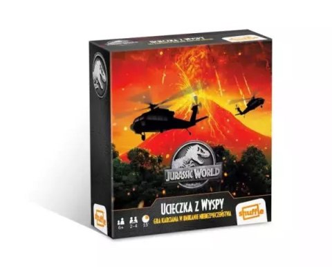 Jurassic World Ucieczka z Wyspy gra CARTAMUNDI Jurassic World Ucieczka z Wyspy gra CARTAMUNDI