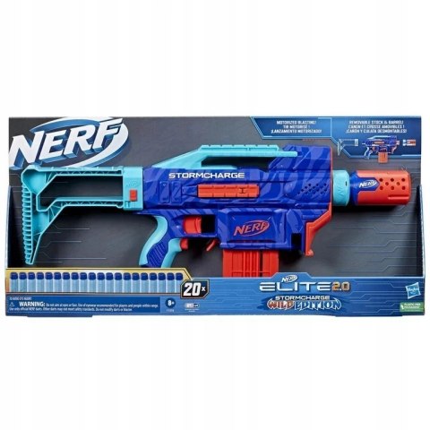 NERF ELITE 2.0 KARABIN PISTOLET STORMCHARGE WILD EDITION ZESTAW + STRZAŁKI