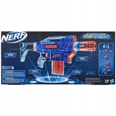 NERF ELITE 2.0 KARABIN PISTOLET STORMCHARGE WILD EDITION ZESTAW + STRZAŁKI