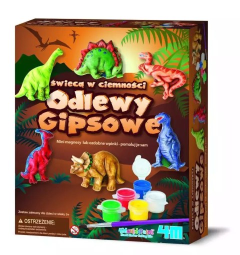 Odlewy gipsowe - Dinozaury 4M Odlewy gipsowe - Dinozaury 4M
