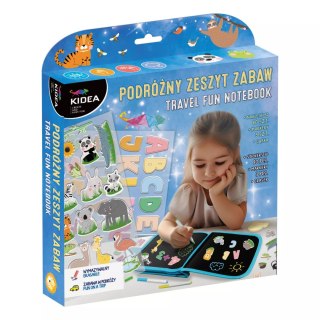 Podrozny Zeszyt Zabaw Akc 22x2x21 Kidea Derform pudełko