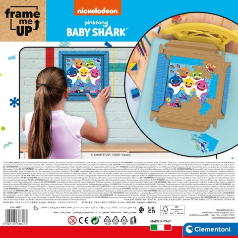 Puzzle 60 elementów. Frame Me Up. Baby Shark Puzzle 60 elementów. Frame Me Up. Baby Shark