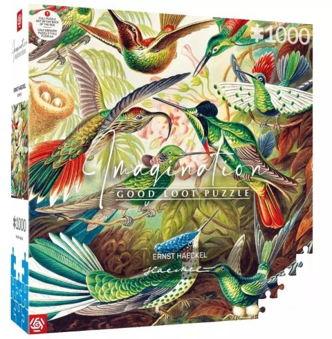 Puzzle Imagination 1000 Ernst Haeckel - Kolibry Puzzle Imagination 1000 Ernst Haeckel - Kolibry