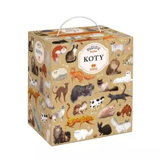 Puzzlove CzuCzu Koty 1000 elementów