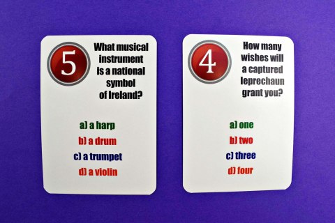 Fun Card English. Saint Patrick's Day