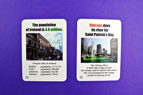 Fun Card English. Saint Patrick's Day