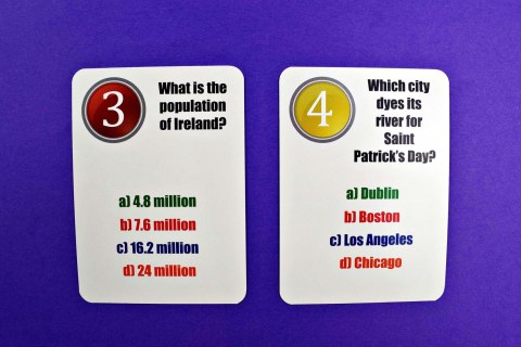 Fun Card English. Saint Patrick's Day