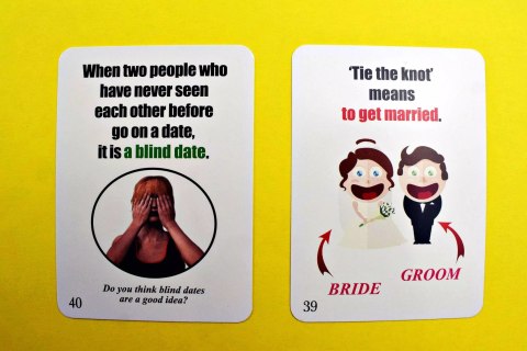 Fun Card English. Valentine's Day