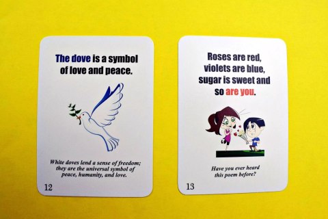 Fun Card English. Valentine's Day