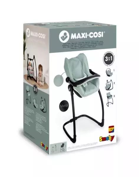 Krzesełko do karmienia 3w1 zielone Maxi Cosi & Quinny Smoby Krzesełko do karmienia 3w1 zielone Maxi Cosi & Quinny Smoby
