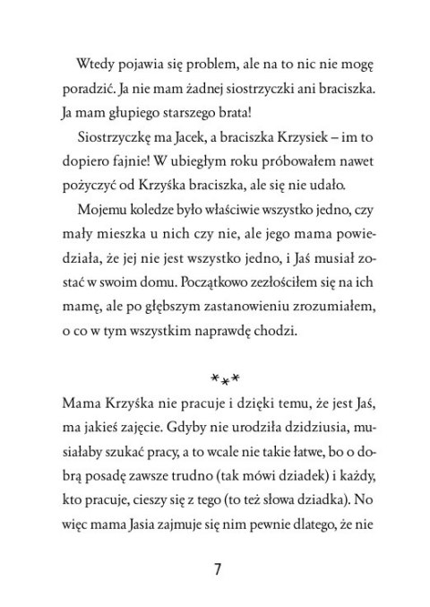Oddam brata za piątaka (tylko żartowałem)