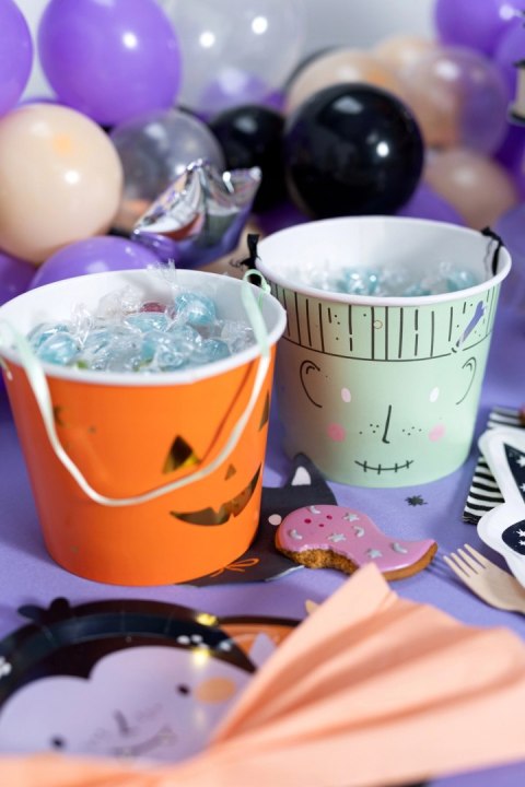 Wiaderka na cukierki PartyDeco Halloween 13,5 cm 2 sztuki