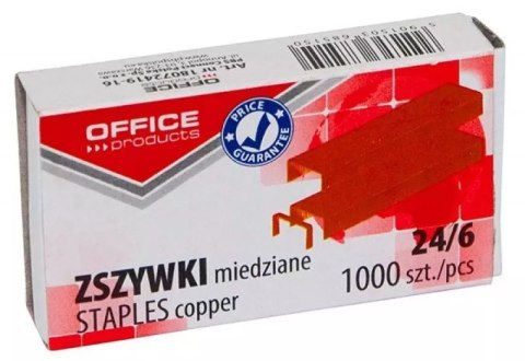 Zszywki miedziane 1000szt Zszywki miedziane 1000szt