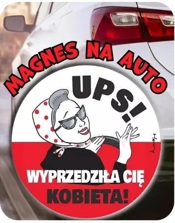 Magnes na auto UPS Magnes na auto UPS