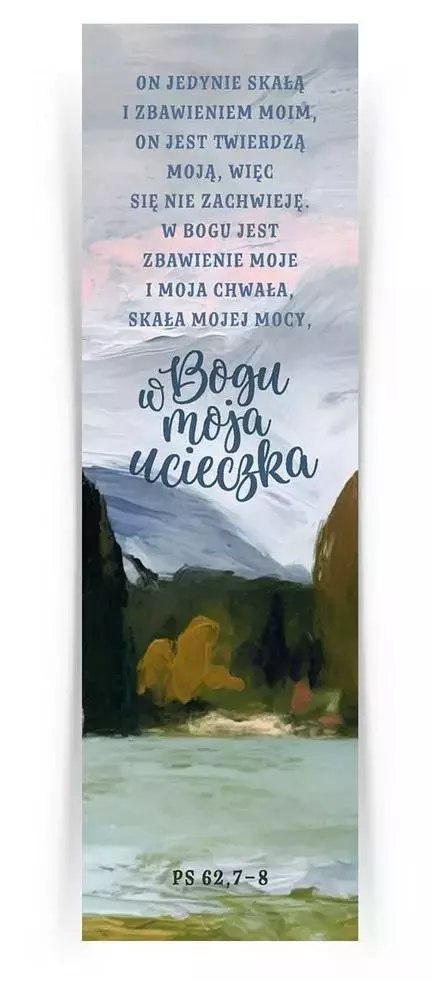 Zakładka duża - On jedynie skałą Zakładka duża - On jedynie skałą