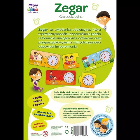 Zegar. Mały odkrywca Zegar. Mały odkrywca