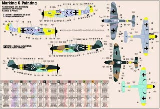 BF-109 F-4 Muller, C-38, 1:72