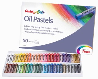 Pastele olejne, 50 kolorów