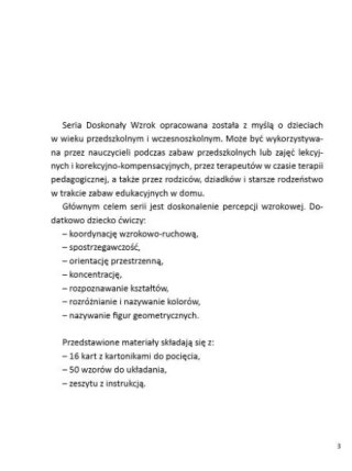 Ułóż puzzle. Materiały do ćwiczenia percepcji wzrokowej