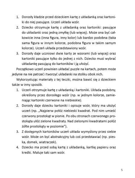 Ułóż puzzle. Materiały do ćwiczenia percepcji wzrokowej Ułóż puzzle. Materiały do ćwiczenia percepcji wzrokowej