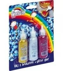 Klej brokatowy 3 kolory x 20ml
