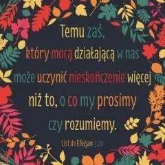 Podstawka korkowa - Temu zaś który mocą Podstawka korkowa - Temu zaś który mocą